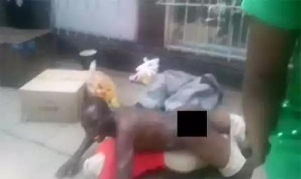 Man Caught Making Love To A Mannequin In The Middle Of Market (Photo)
